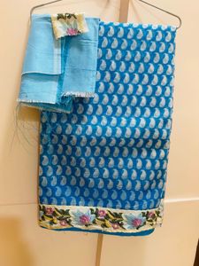 Sari with blouse piece