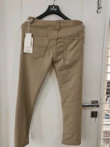 Khaki Casual Pants