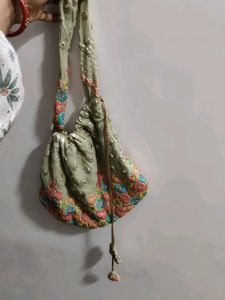 Two (2)Potli Bag Stiched By Me