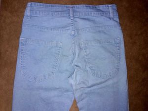 Light Wash Blue Denim Jean&#39;s Men