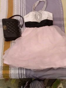 Pink Tulle Party Dress