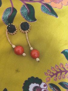 Boho Beaded Dangle Earrings