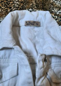 White Denim Jacket