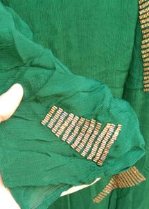 Elegant Green Kurta With Stone Work