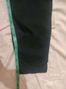 Navy Blue Cotton Trouser