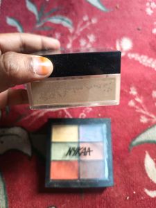 Combo- Nykaa Concealer Palate/ Maybelline Loose Po