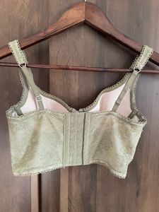 Olive Green Colour Bralette