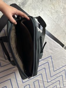 Bata Laptop Bag - In Olive Green Color