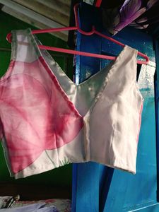 Organza Lehnga Blouse And Dupatta