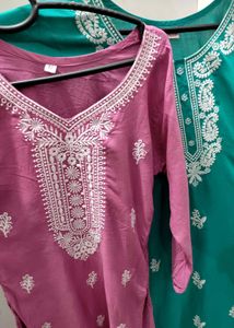 Lucknowi Chikankari Kurti
