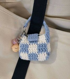 Crochet Flower Keychain