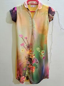 Digital Prints Kurti Dress-S Size