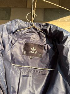 Blue Cropped Puffer Jacket for Women