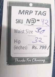 N@42 Size-30 (Sale) Latest Ladies high waist Jeans