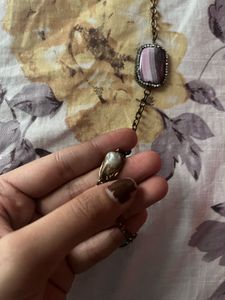 Antique Boho Multistrand Layered Necklace