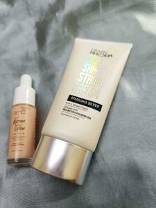 Hilary Rhoda Strobe cream + FREE Reneekorean glass