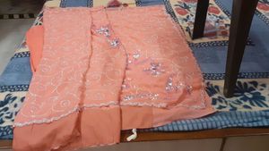 Party Wear Saree . No Used Totally new
