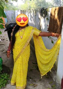 Yellow Saree