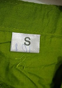 Green Embroided Kurti