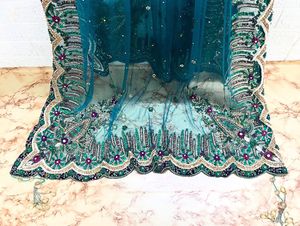 Green Embroidery &amp; Zardozi Work Lehengacholi