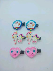 Brand New Hair Clips For Girls With Free pod Bags