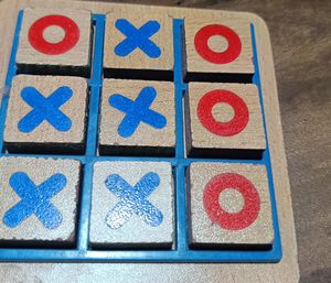 Wooden  Tic Tac Toe