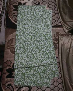 Green Dress Material