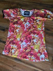 Floral Print Tee