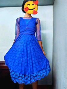 Multi Style Dress👗 With Shrug And Dupatta