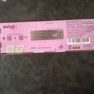 Zebion K500 Keyboard and Mouse Combo