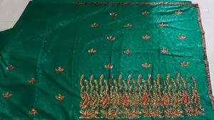 Sequin  Saree
