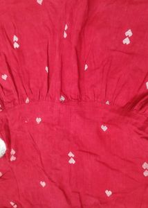 Cute Red Heart Dress