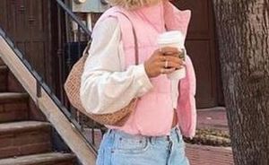 💖 Trendy Pink Puffer Vest 💖