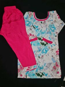 New Printed Shirt With Pant For Kids
