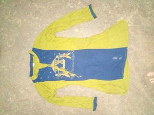 Stylish Two-Tone Top