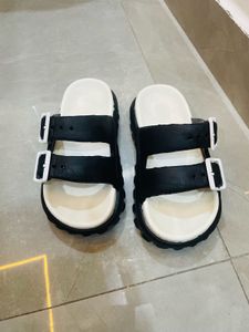 Black & White Sandals