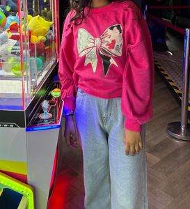 Pink Bow Sweatshirt