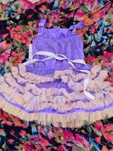 Cute Purple Tutu Dress