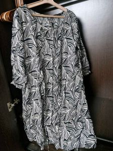 Leaf Print Dress