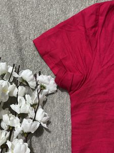 Final: Myntra Fuschia Wrap Co-ord Set From Myntr