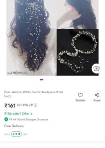 White Pearl Headpiece
