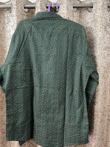 Green Printed Shirt