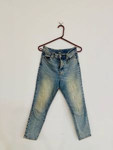 Denim Straight Jeans