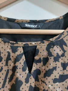 Animal Print Midi Dress