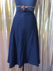 Elegant Navy Blue Skirt