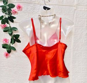 Size S/M 🎁Buy 2 Get 1 Free 🎁Red Cami Top
