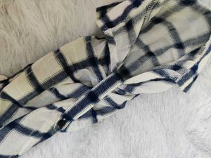 Trendy Checkered Women&#39;s Shirt