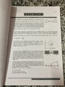 Fiitjee Jee Advanced Review Booklet All Subjects