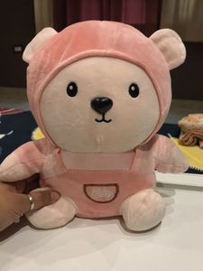 Pink Bear Plushie