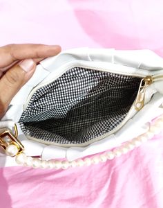White Hand Bag
